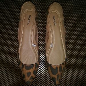 Leopard Print Flats